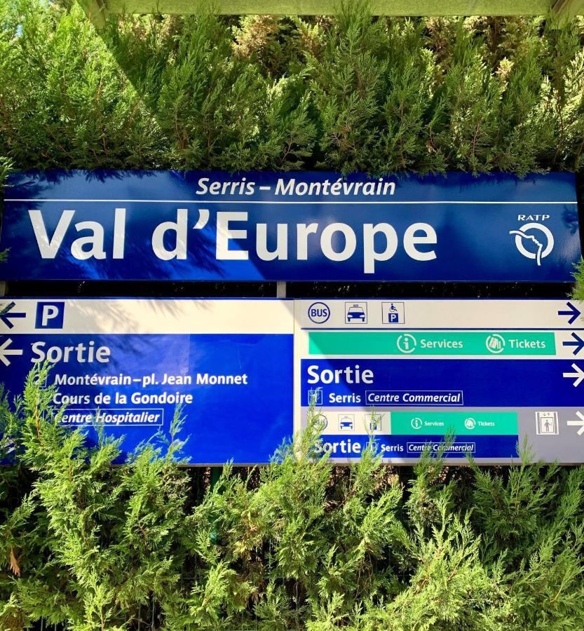 Appt 4P, Parking, Disney Direct, Vallee Village Serris Extérieur photo